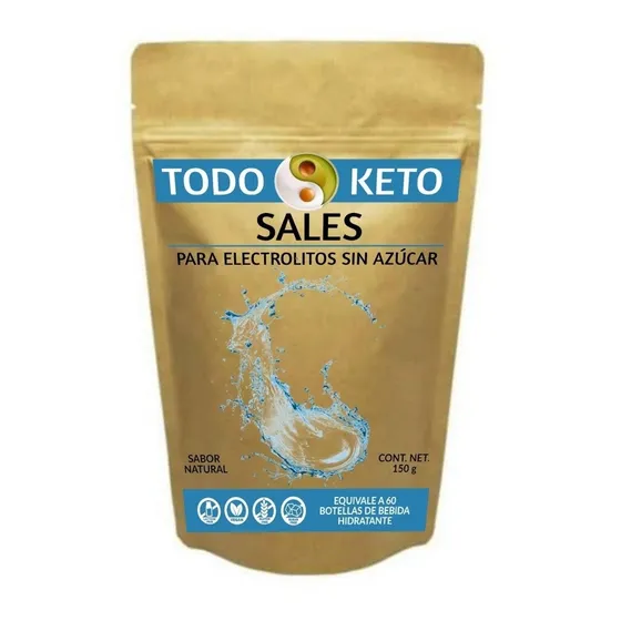 Electrolitos Keto En Polvo Sin Azúcar Sabor Natural