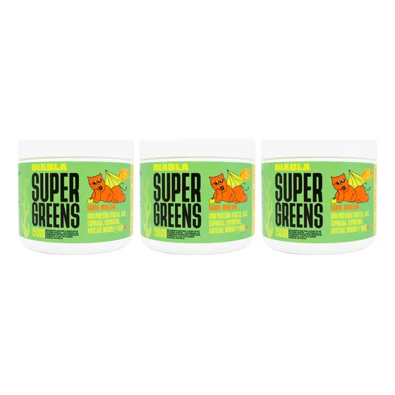 Better Diabla Kit X3 Super Greens Manzana Suplemento 150g