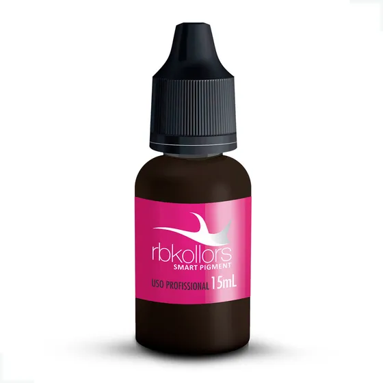 Jamblack Pigmento Orgânico 15ml Para Sobrancelhas RBKollors Micropigmentação Microblading