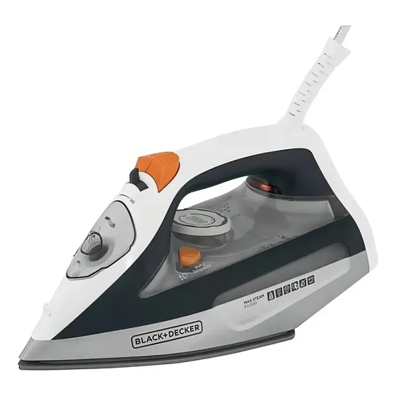 Ferro De Passar A Vapor Black+decker Fx3100 Com Base Antiaderente