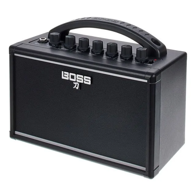 Boss Katana Mini Amplificador Portatil Guitarra 7 W Efecto Color Negro