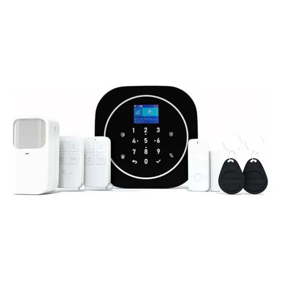 Kit Alarma Inalambrica Tuya Wifi Gsm Sensor Ventana Antirobo
