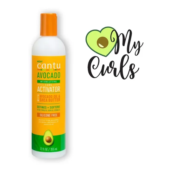 Crema Activador De Rizos Cantu Aguacate 12 Fl Oz/ 355 Ml