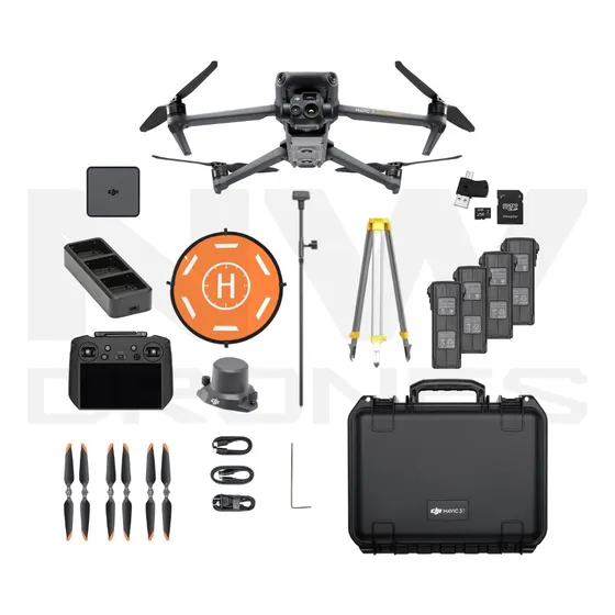 Kit Drone Dji Mavic 3t Enterprise Rtk - Base Rtk+módulo Rtk