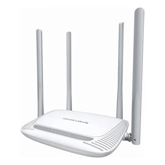 Router Mercusys Mw325r  Blanco 4 Antenas Wifi Casa Señal