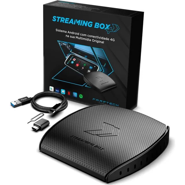 Streaming Box Plus 2.0 Android 13 4gb 64gb P Sistema Carplay