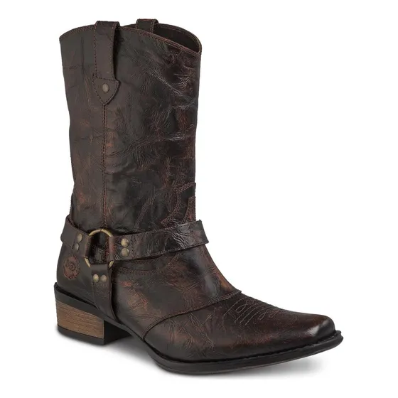 Bota Hombre Vaquera Caballero Urban Cowboy 40707 Café