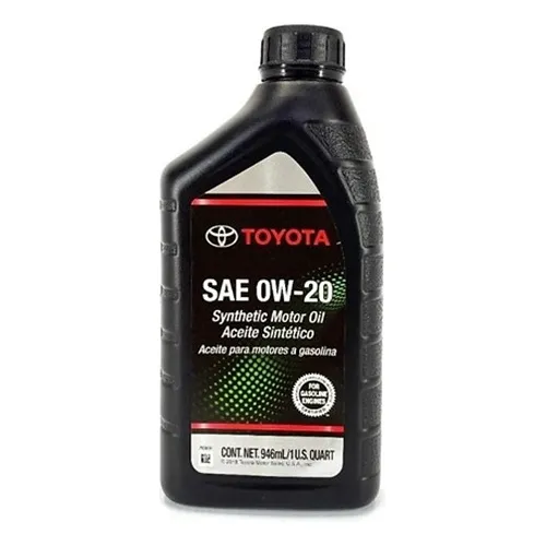Aceite De Motor Sintetico 0w20 Toyota