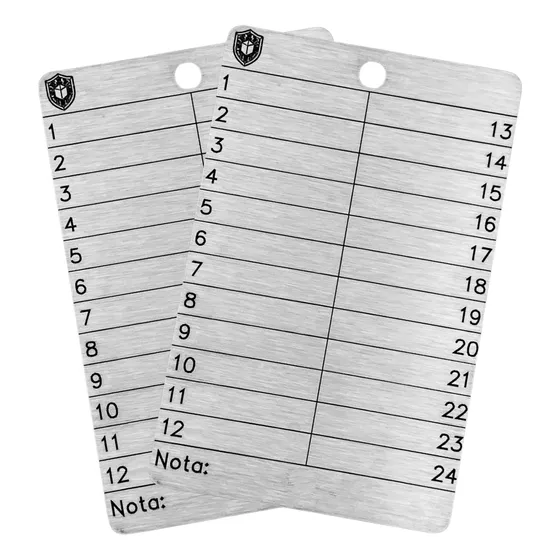 2x Carteira Cripto (cold Wallet) | Bitcoin | Inox