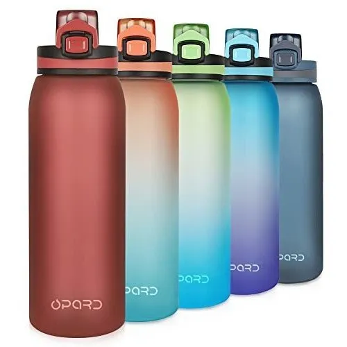 Opard 30oz Botella De Agua Deportiva Con Leak Proof N4wy0