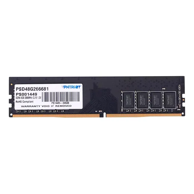 Memoria Patriot 8 GB 2666 MHz Ddr4 288 pines L. Dimm PSD48g266681