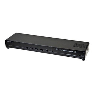 Selector De Bocinas Monoprice De 6 Canales, Negro Con Impe Selector De Bocinas Monoprice De 6 Canales, Negro Con Impe