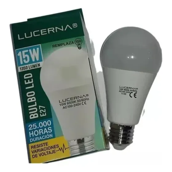 Bombillo Led Lucerna Luz Fría 15w Garantía 1 Año