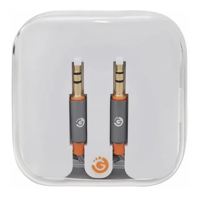Cable Auxiliar Spica A Spica 3.5mm 1 Metro Goldtech Audio Ax