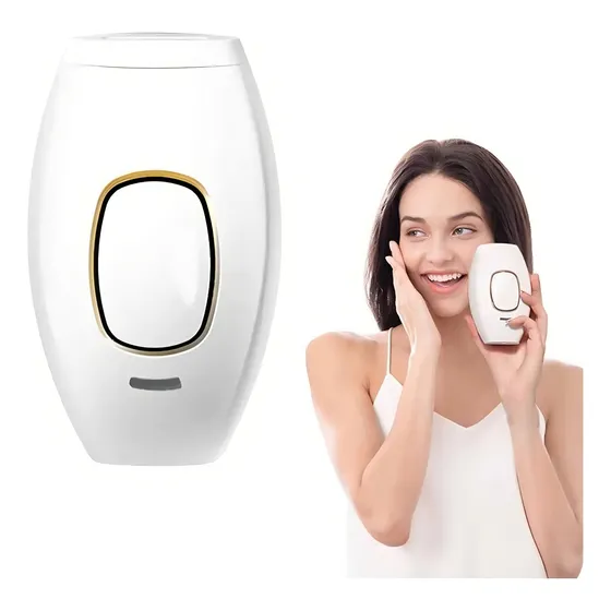 Ipl Depiladora De Luz Pulsada Laser Permanente Sin Dolor Color Blanco