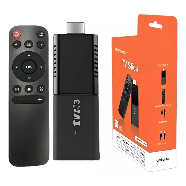 Conversor Smart Tv Stick Android 16gb Rom 2gb Ram 4k Wifi 5g