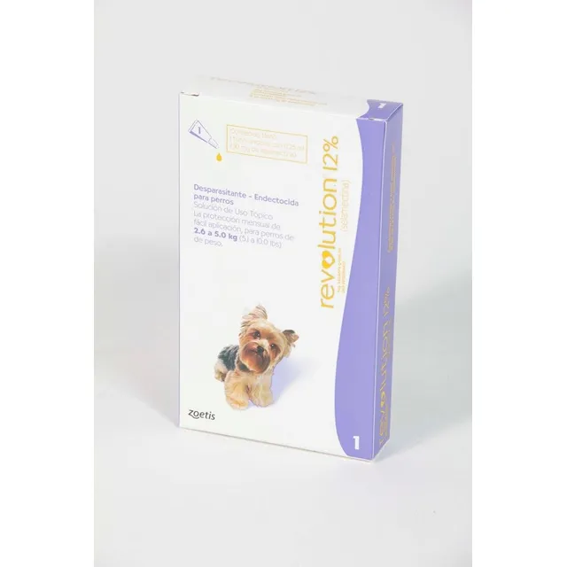 Pipeta Revolution Para Perros De 2,5 A 5 Kg