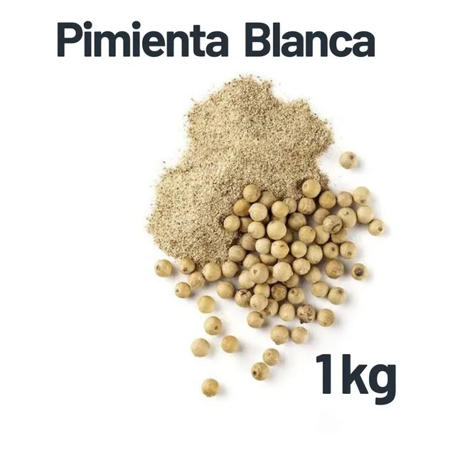 Pimienta Blanca Molida 1 Kg