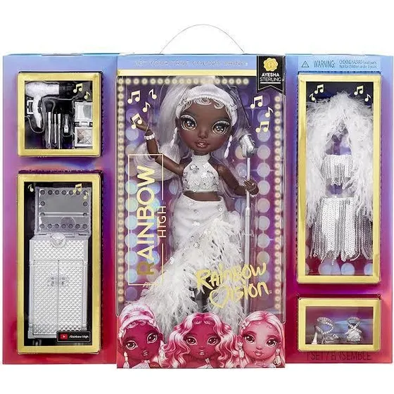 Boneca Rainbow High Ayesha Sterling Mga Lacrada