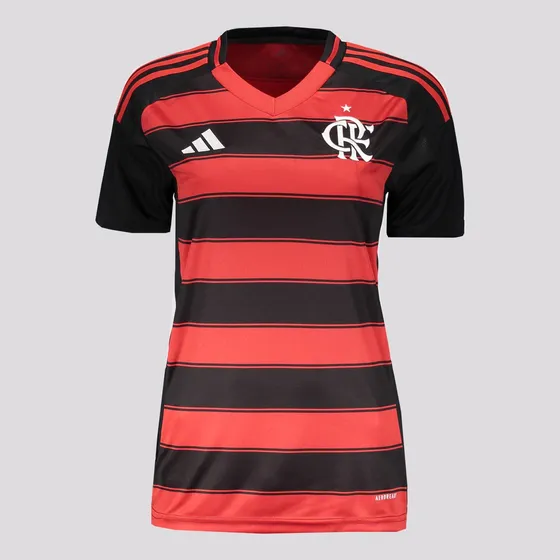 Camisa adidas Flamengo I 2025 Feminina