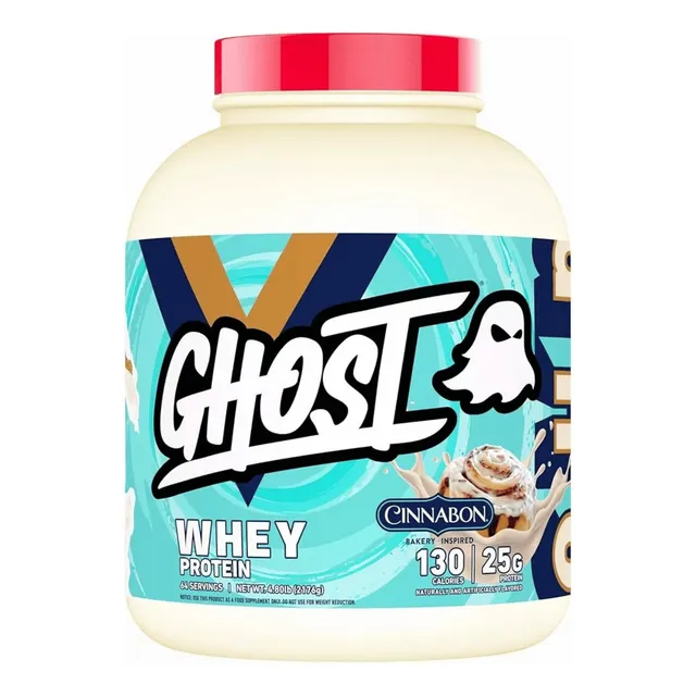 Ghost Whey Proteina Cinnabon 5 Libras