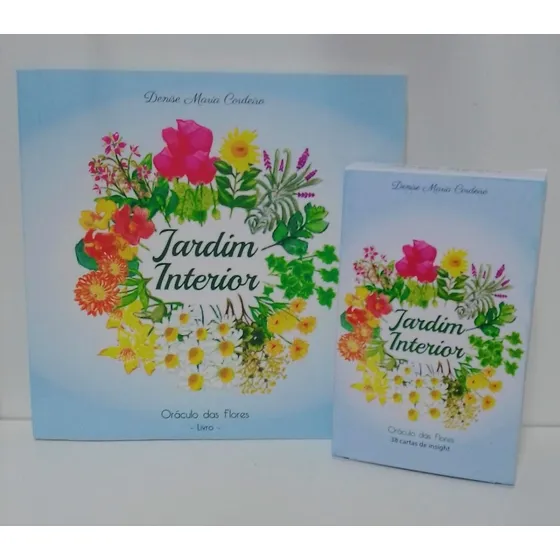 Oraculo Das Flores Jardim Interior Livro + 38 Cartas