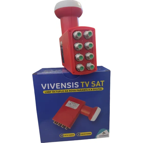 Lnb 8 Saídas Universal Full Hd Ku Octuplo 4k Envio Rápido