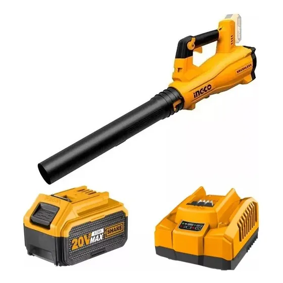 Sopladora Brush Less Bateria 20v P20s Ingco Cabli20428