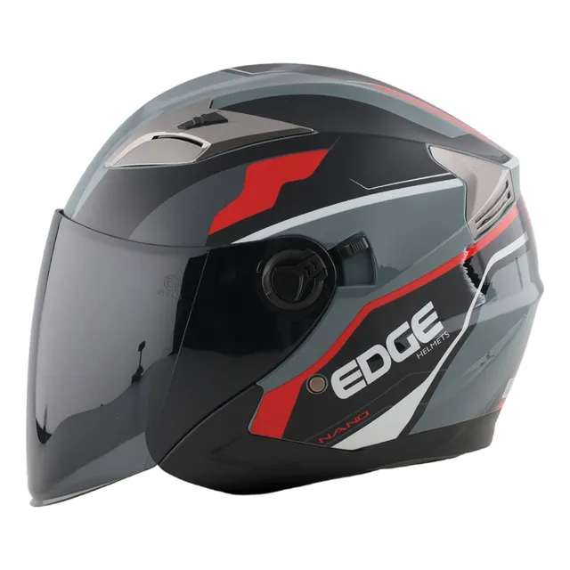 Casco Semi Integral Edge Jaguar Nano Doble Visor