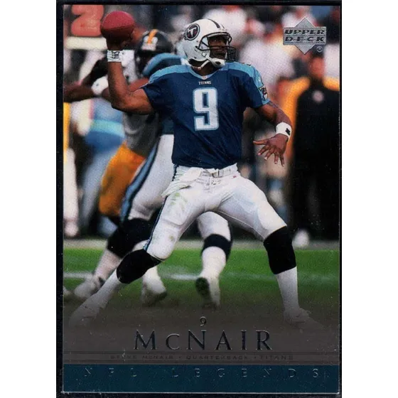 Futbol Nfl 2000 Upper Deck Legends 86 Steve Mcnair Titans