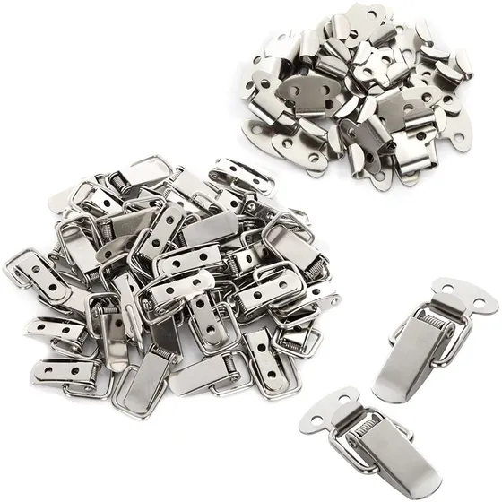 Broche Cofre / Baul Acrux7 De Acero Inoxidable (par)