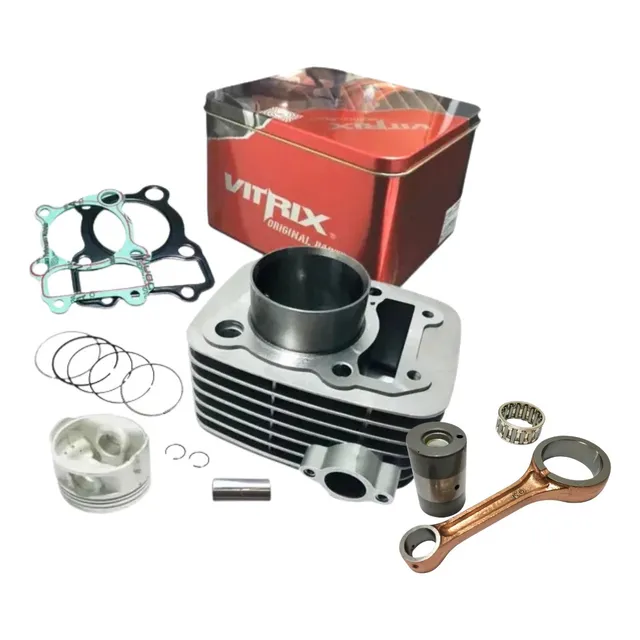 Kit Cilindro Klx 150 Kawasaki Marca Vitrix Y Kit Biela
