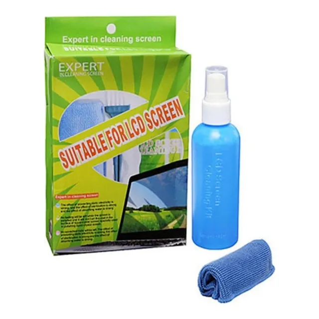 Kit De Limpieza Pantallas Tv Lcd Led Paño + 100ml Liquido ®