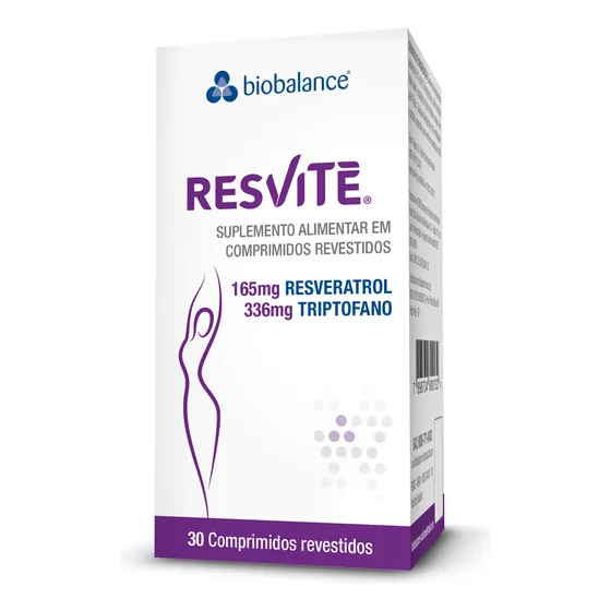 Resvite® Biobalance Resveratrol + Triptofano 30 Comprimidos