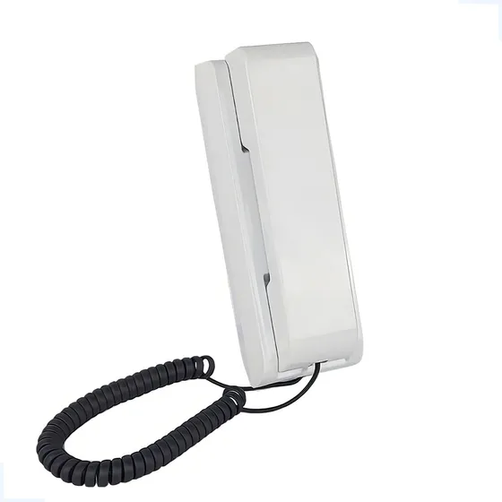 Interfone Monofone Residencial Interno Áudio Az-s Branco Hdl 110V 220V