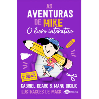 Livro As Aventuras De Mike : O Livro Interativo ( Lacrado ) Livro As Aventuras De Mike : O Livro Interativo ( Lacrado )