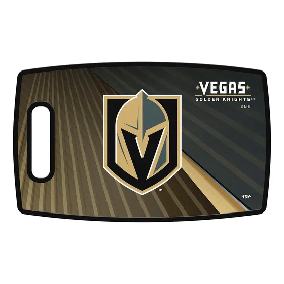 Sports Vault Nhl Vega Golden Knights Large Cutting Board