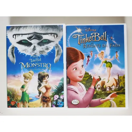 Dvd Colecao Tinker Bell (novo Original Lacrado) | Parcelamento sem