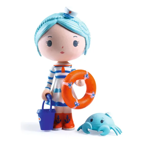 Marinette Y Scouic Muñeca Con Mascota Tinyly Djeco Dj06948