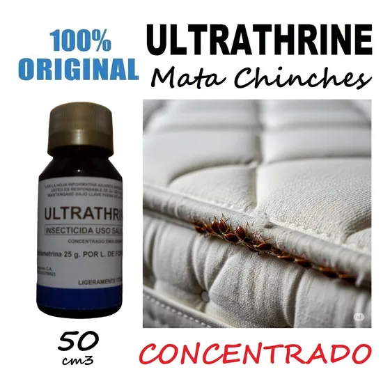 No Mas Chinches Acaros Termitas Chiripas Ultrathrine 50 Cm3
