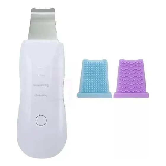 Paleta Ultrasonica Facial Espatula Limpiadora Exfoliante 010 Recargable Peeling Lifting Depurador Skin Qatarshop