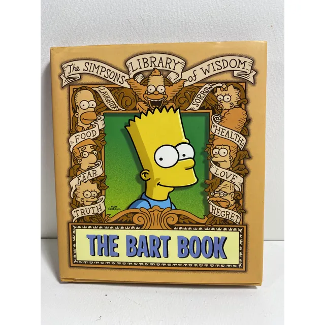 Libro Bart Simpson The Bart Book Simpsons Words Of Wisdom