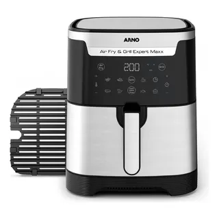 Fritadeira Sem Ăleo Arno Airfry & Grill Expert Maxx Digital Cor Preto Fritadeira Sem Ăleo Arno Airfry & Grill Expert Maxx Digital Cor Preto