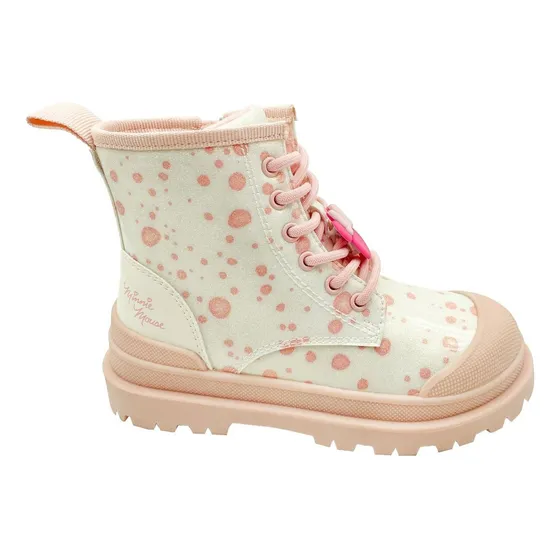 Botines Niña Minnie Mouse Rosado