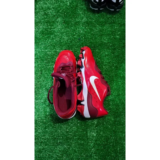 Tacos De Beisbol Niño Nike Huarache Rojo Talla 36.5