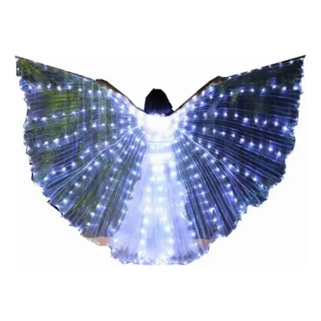 . Luces Led Ropa Rosa Ropa Adulto Alas De Baile