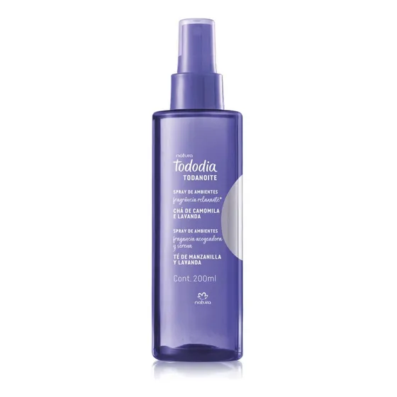 Splash corporal Todanoite de Natura Tododia con manzanilla y lavanda, 200 ml