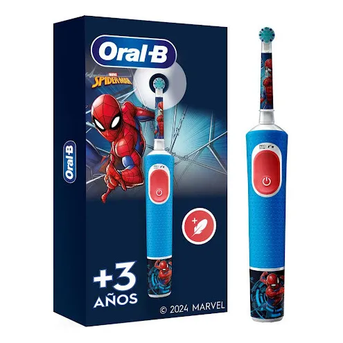 Cepillo De Dientes Eléctrico Infantil Oral-b Spider-man