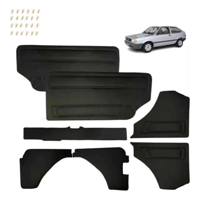 Kit Forro Porta + Lateral Traseira Gol Gls + Mala 85 A 88