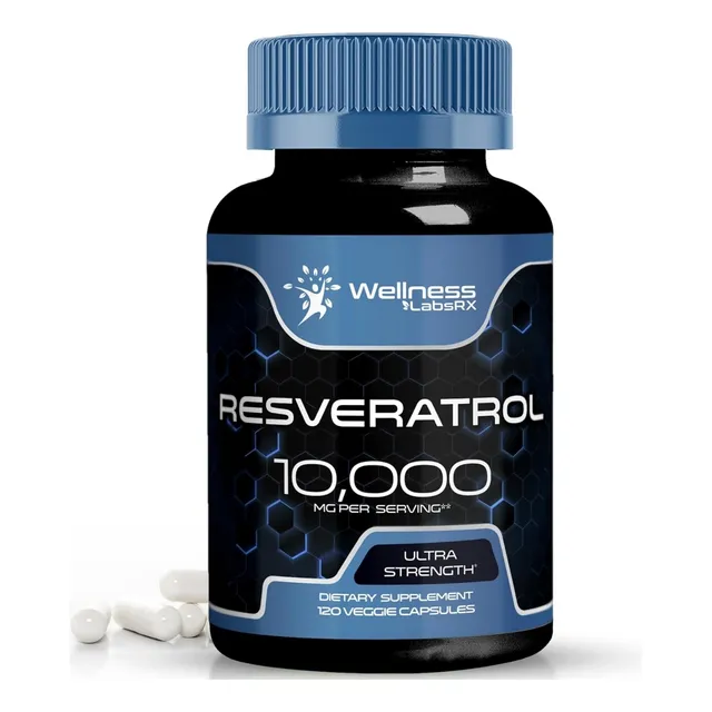 Resveratrol 1000mg Wellness Extracto De Knotweed Japonés